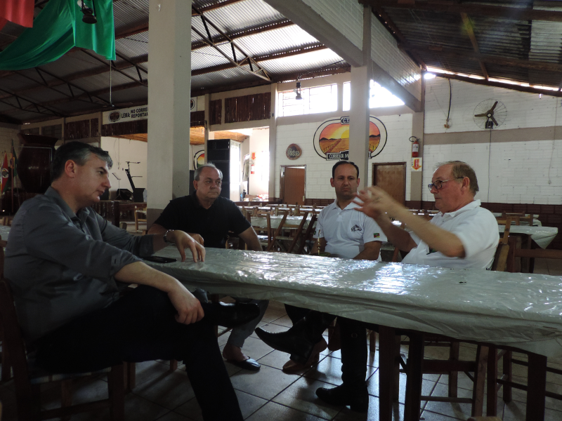 Visita do Deputado Estadual Eduardo Loureiro